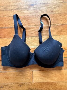 Smoothies by Aerie‎ 34C Black T Shirt Bra Underwire
